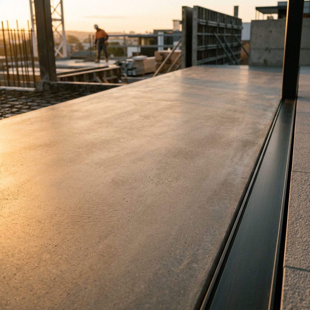 Smooth concrete finish Miami